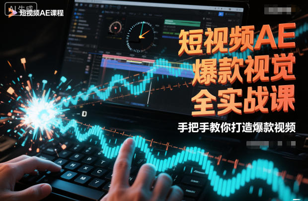 短视频AE爆款视觉全实战课，手把手教你打造爆款视频-邪修侠 - 演示