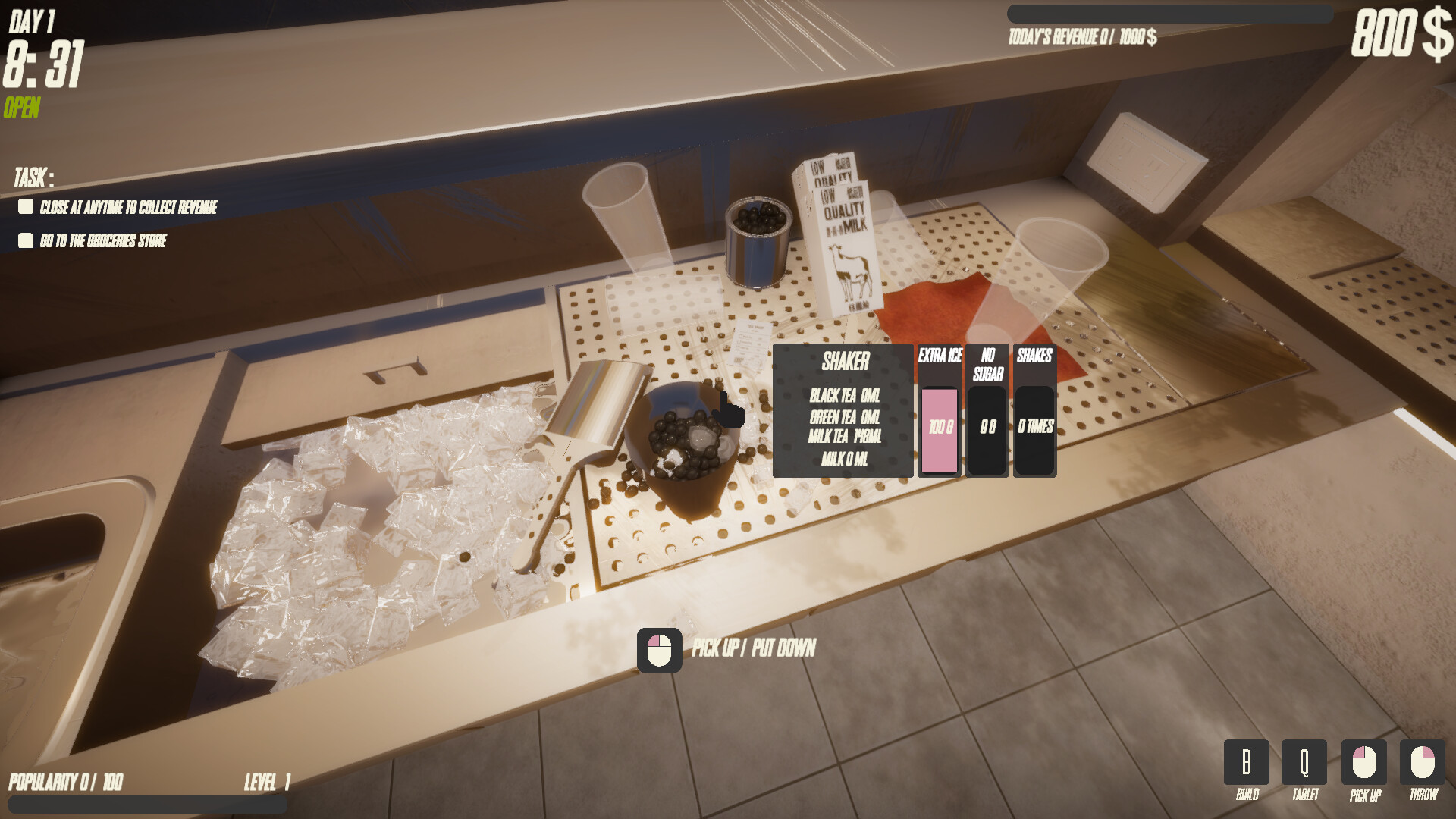 奶茶店模拟器/Boba Tea Shop Simulator-网亿资源平台