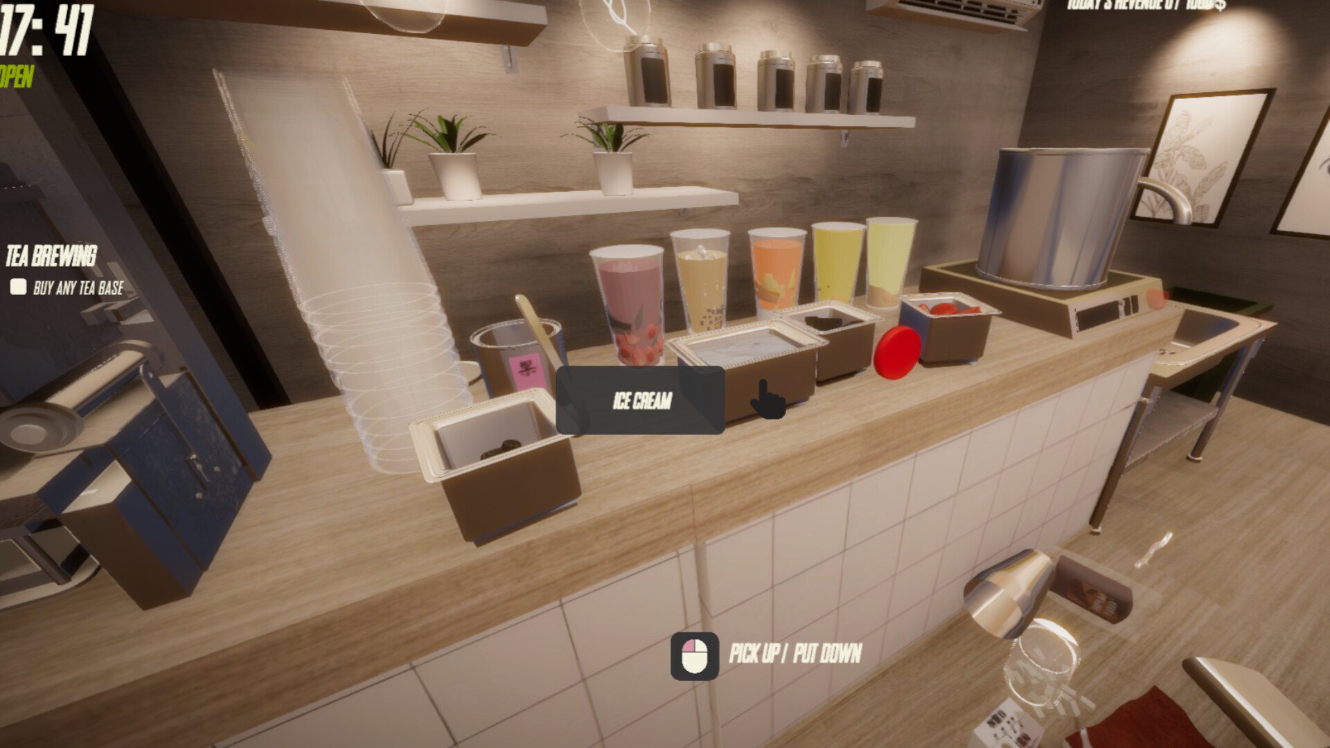 奶茶店模拟器/Boba Tea Shop Simulator 奶茶店模拟器/Boba Tea Shop Simulator