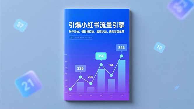 （16744期）引爆小红书流量引擎，账号定位、视觉锤打造、底层认知，撬动首页推荐-网亿资源平台