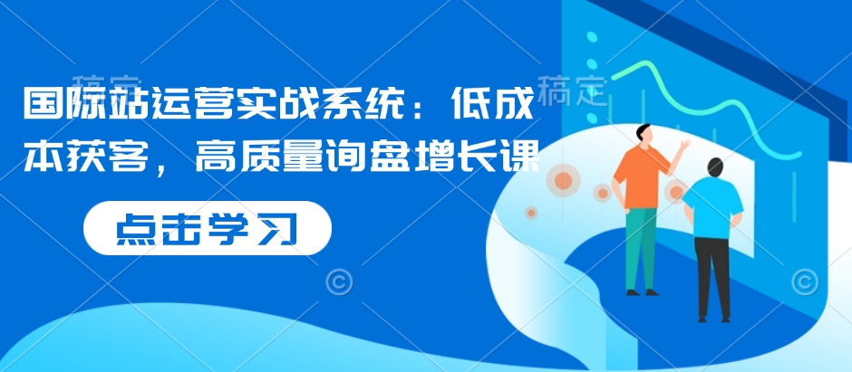 国际站运营实战系统：低成本获客，高质量询盘增长课（更新）-邪修侠 - 演示