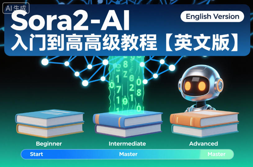 Sora2-AI入门到高级教程【英文版】-网亿资源平台