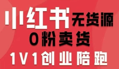 小红书无货源0粉电商课，开店准备、选品策略、笔记撰写、视频剪辑、数据分析、账号打造、资料文档（更新26年3月）-副业资源网