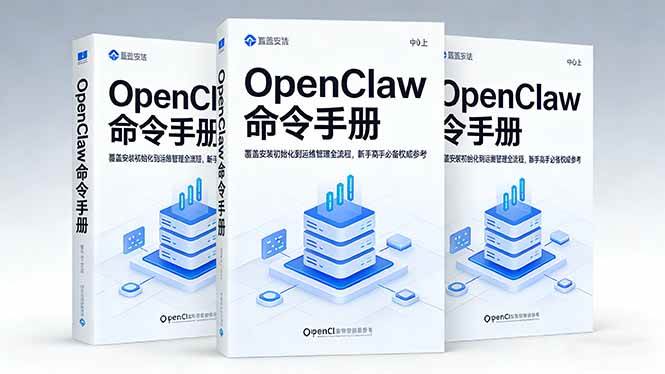 （17695期）OpenClaw命令手册：覆盖安装初始化到运维管理全流程，新手高手必备权威参考-皓哥创业笔记