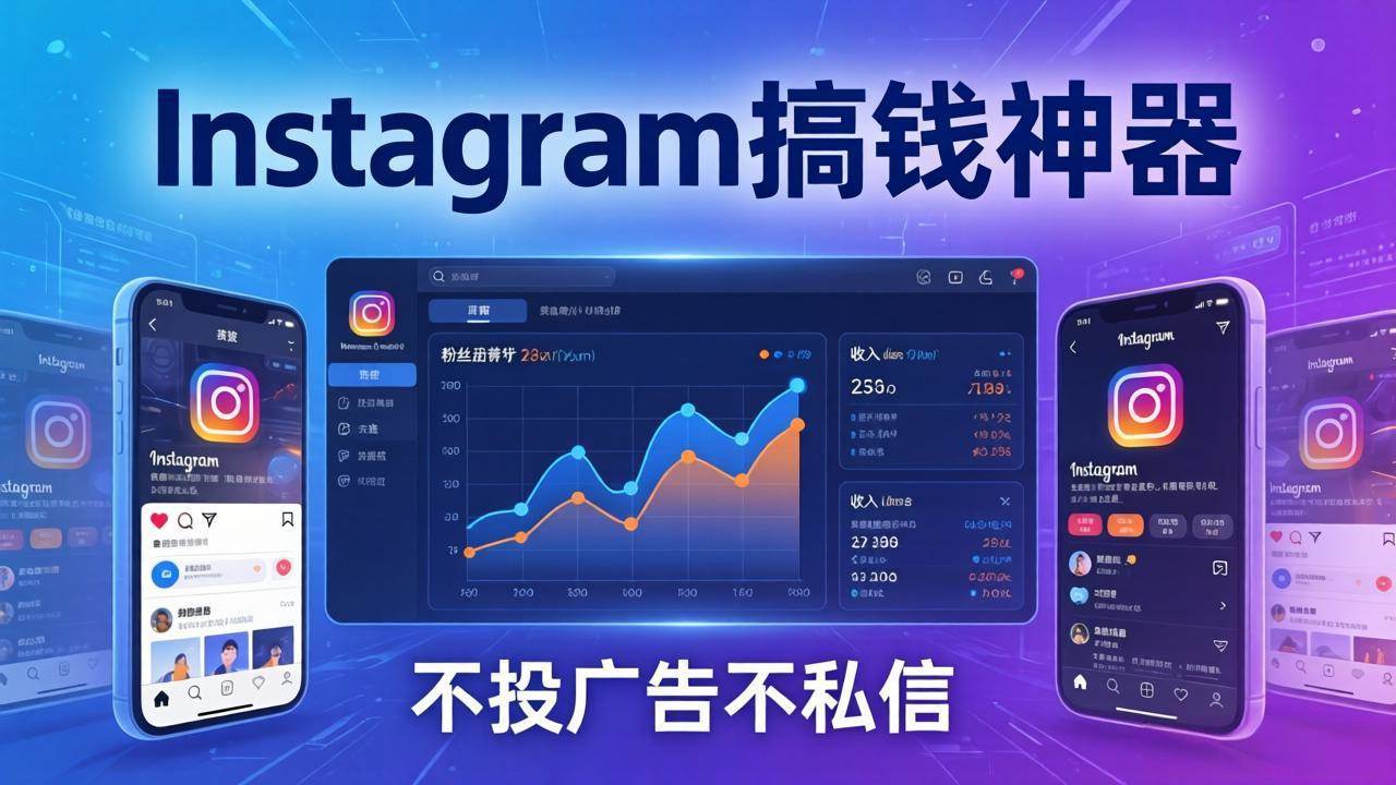 (17731期)Instagram搞钱神器:月涨6万粉+月入5万刀,不投广告不私信,靠算法+低价产品-皓哥创业笔记