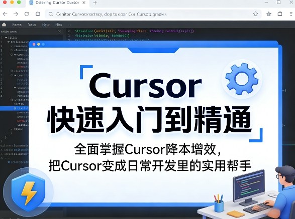 Cursor快速入门到精通，全面掌握Cursor降本增效，把Cursor变成日常开发里的实用帮手-皓哥创业笔记