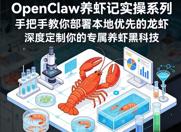 OpenClaw养虾记实操系列，手把手教你部署本地优先的龙虾，深度定制你的专属养虾黑科技-怪兽网创俱乐部