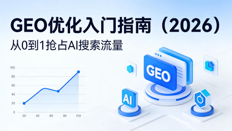 【最新】GEO优化入门指南(2026),从0到1抢占AI搜索流量-优优云网创