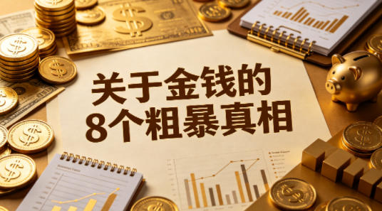 某公众号付费文章：关于金钱的8个粗暴真相-小白项目网