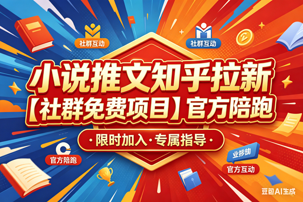 小说推文-知乎拉新【社群免费橡目】-官方陪跑-邪修侠 - 演示