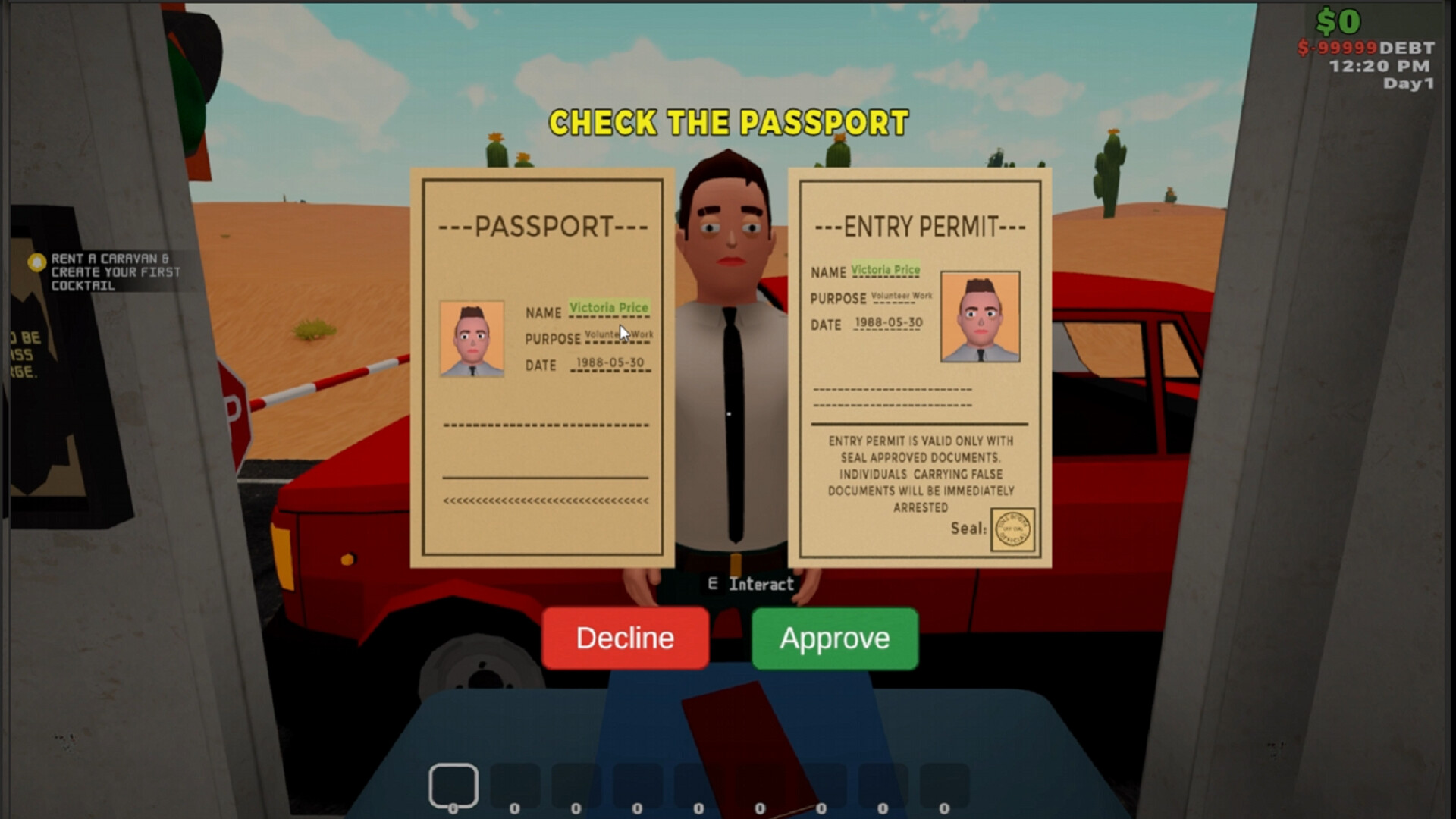 收费站模拟器/Toll Booth Simulator-玖伍游戏