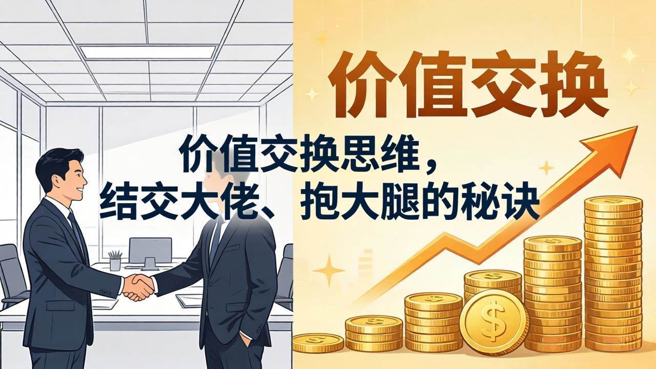 （18258期）某付费文章：价值交换思维，结交大佬、抱大腿的秘诀-邪修侠 - 演示