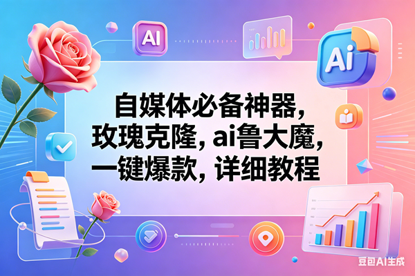 （18273期）玫瑰克隆神器，一键爆款工具，自媒体必备，60多个功能的教程-邪修侠 - 学院