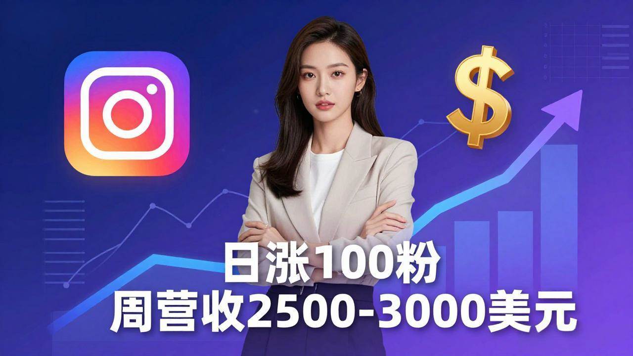 （18299期）想做数字产品？Sheri亲授：日涨100粉、每周2500至3000美元的营收，Instagram躺着赚-极栈网络