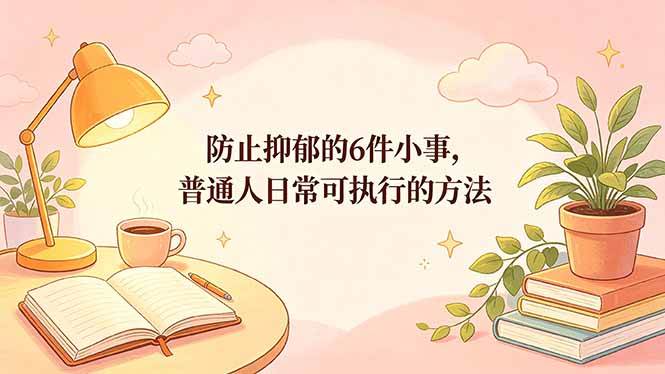 （18385期）付费文章：防止抑郁的6件小事，普通人日常可执行的方法-邪修侠 - 演示