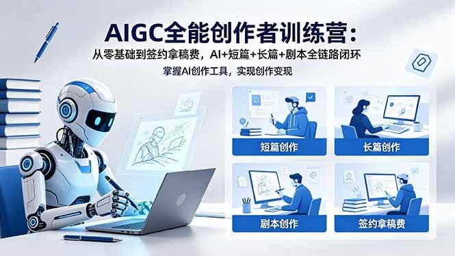 （18403期）AIGC全能创作者训练营：从零基础到签约拿稿费，AI+短篇+长篇+剧本全链路闭环-邪修侠 - 演示