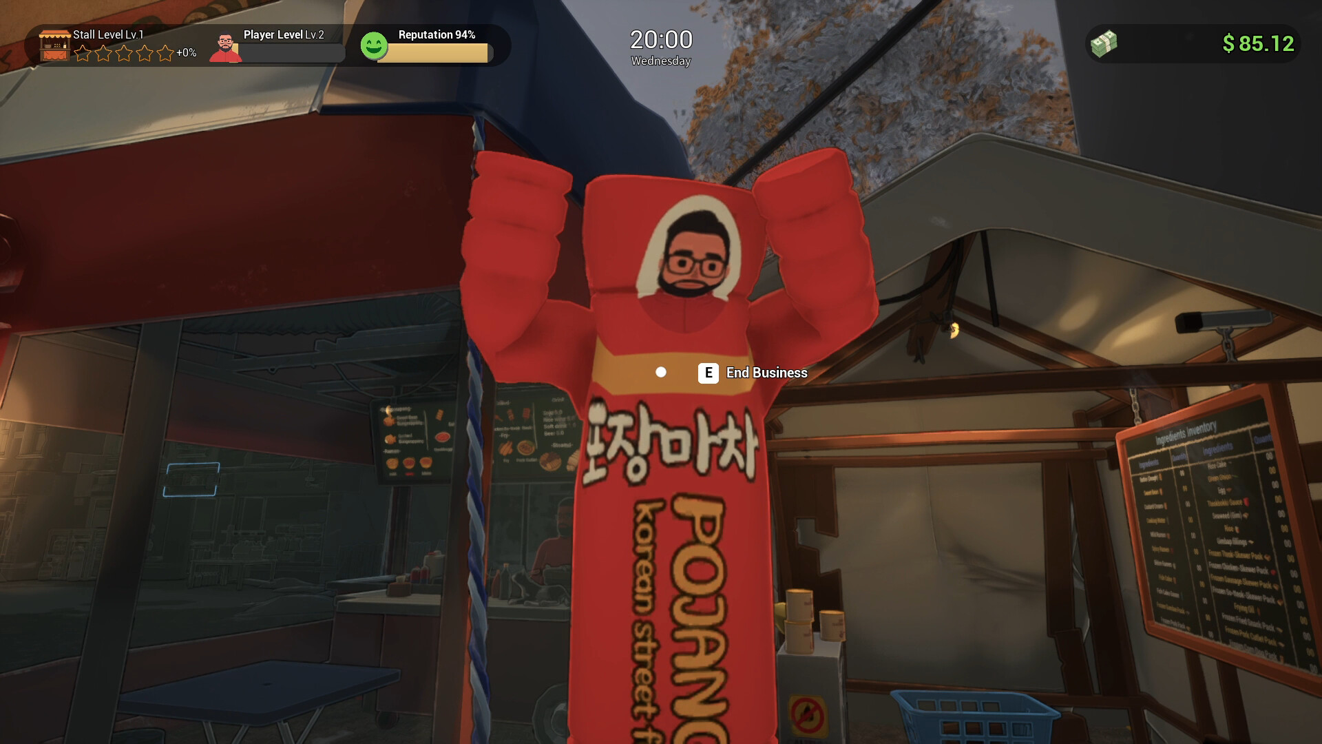 POJANGMACHA : 韩国街头美食经营模拟器/POJANGMACHA : Korean Street Food Management Simulator-玖伍游戏