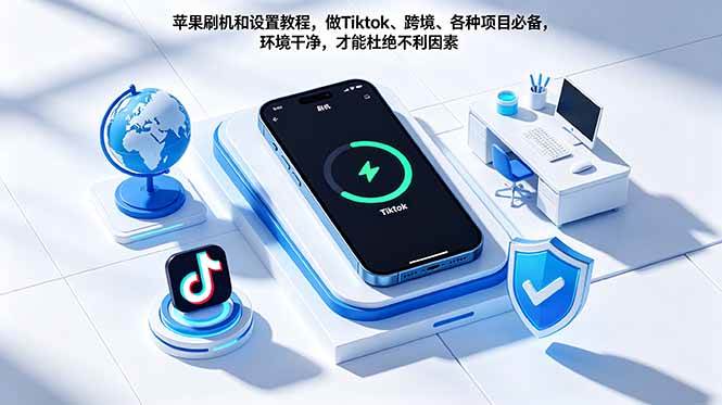 (18558期)苹果刷机和设置教程,做Tiktok、跨境、各种项目必备,环境干净,才能杜绝不利因素-邪修侠 - 演示