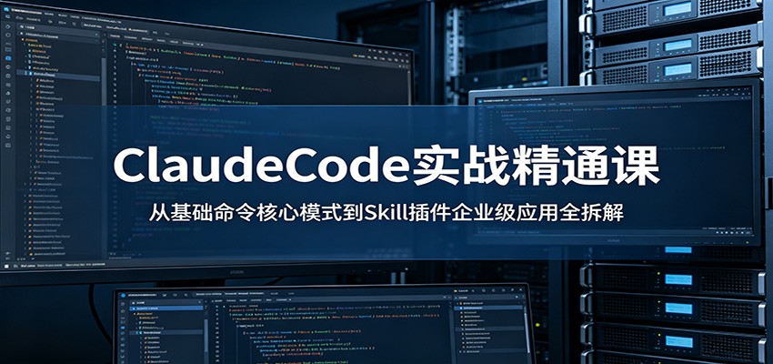 ClaudeCode实战精通课：从基础命令核心模式到Skill插件企业级应用全拆解-怪兽网创俱乐部
