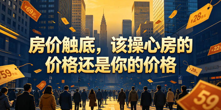 付费文章：房价触底，该操心房的价格还是你的价格-小栈博客