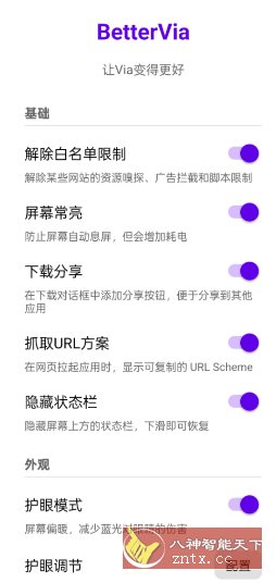 Via浏览器v7.2.0.b6.c506e438内置模块-小栈博客