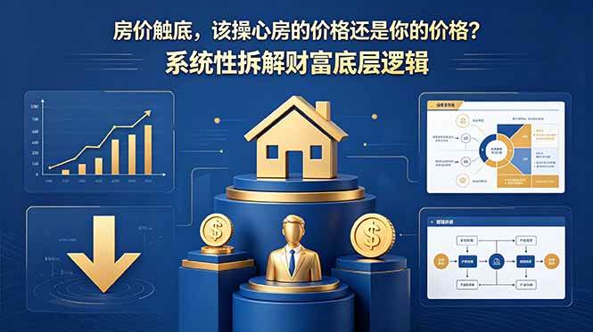 (18602期)付费文章:房价触底,该操心房的价格还是你的价格?系统性拆解财富底层逻辑-邪修侠