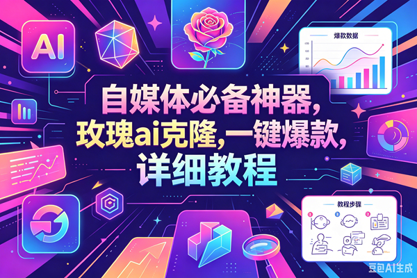 （18624期）玫瑰克隆工具，一键ai神器，爆款工具，自媒体必备，60多个功能，的详细教程-小白项目网
