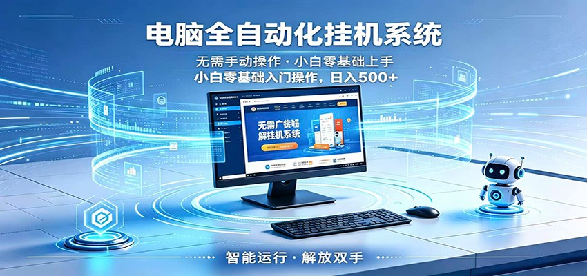 智能广告挂机无需值守，小白上手轻松实现每日增收-小栈博客