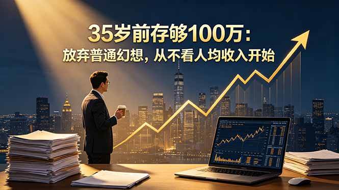 （18689期）35岁前存够100万：放弃普通幻想，从不看人均收入开始-邪修侠 - 演示