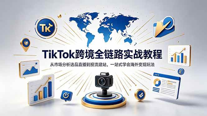 （18805期）TikTok+独立站跨境基础全套教程，拆解平台盈利逻辑，新手从零跑通变现全流程-邪修侠 - 演示