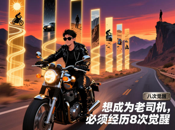 付费文章:想成为老司机,必须经历8次觉醒-多课资源站