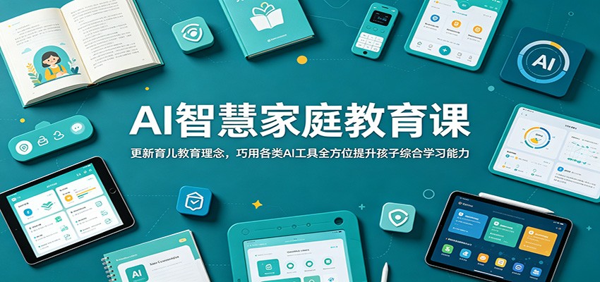 AI智慧家庭教育课：更新育儿教育理念，巧用各类AI工具全方位提升孩子综合学习能力-邪修侠 - 演示