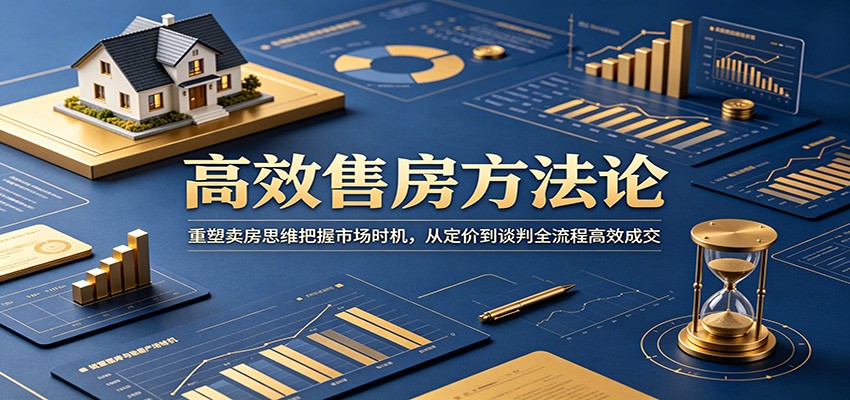 高效售房方法论：重塑卖房思维把握市场时机，从定价到谈判全流程高效成交-邪修侠 - 演示