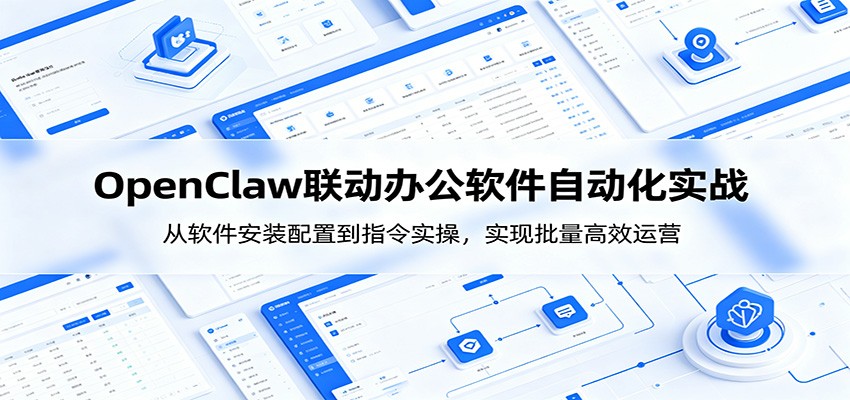OpenClaw自动化实操课：从软件安装配置到指令实操，实现批量高效运营-邪修侠 - 演示