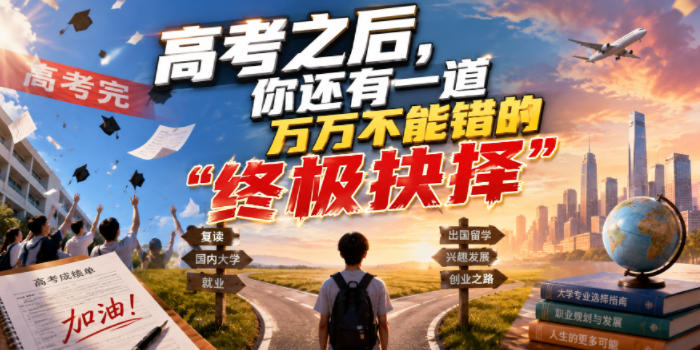 付费文章:高考之后,你还有一道万万不能错的“终极抉择”-小栈博客