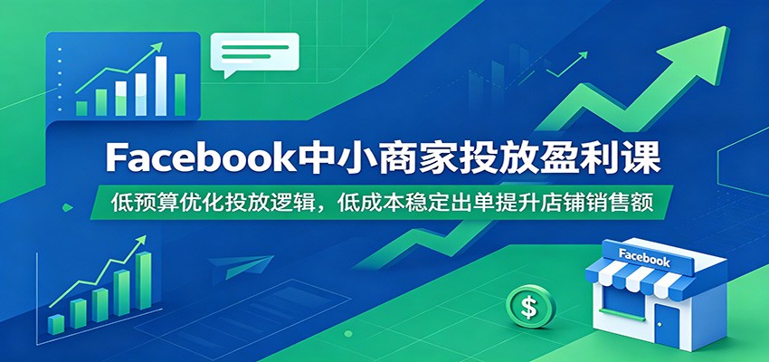 中小商家Facebook广告低成本高ROI策略:精准投放实战指南_趣客盟