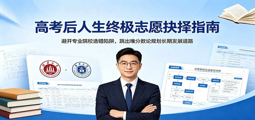 高考后人生终极志愿抉择指南:避开专业院校选错陷阱,跳出唯分数论规划长期发展道路-羽桐社资源站