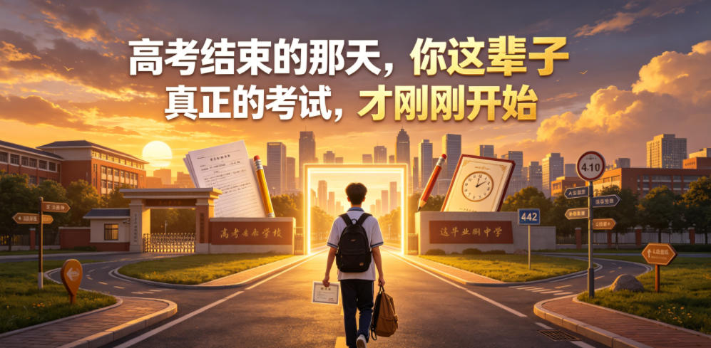 付费文章：高考结束的那天，你这辈子真正的考试，才刚刚开始-多课资源站