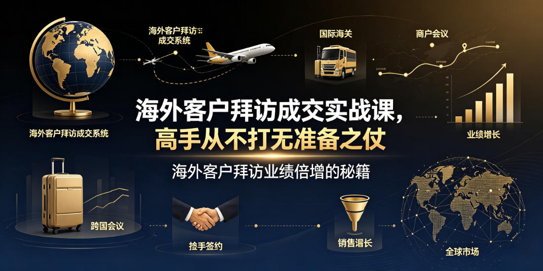 外贸拜访业绩翻倍攻略：SEO关键词优化+市场调研+谈判技巧深度解析_趣客盟