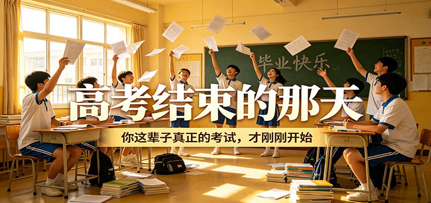 公众号付费文章《高考结束的那天，你这辈子真正的考试，才刚刚开始》-优优云网创