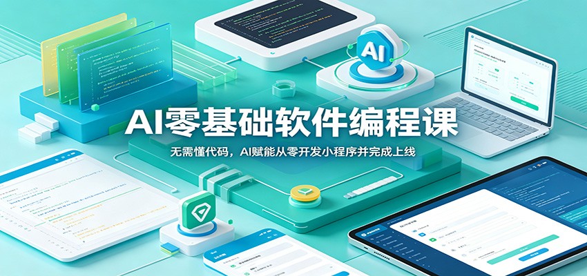 AI记账软件编程教程：零代码AI辅助，全攻略从入门到上架实战教程_趣客盟
