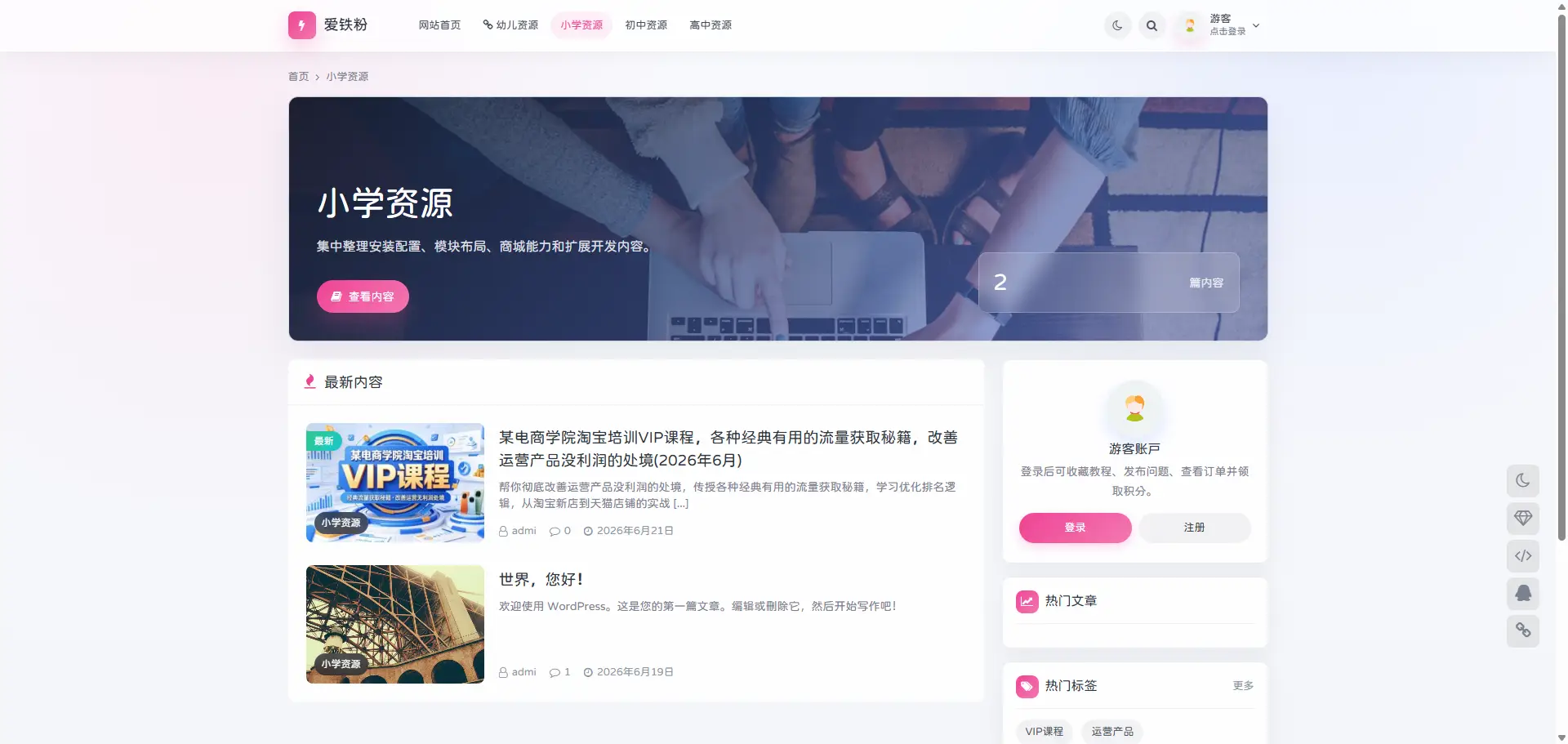 OneDown 下载功能展示 OneDown 下载页面