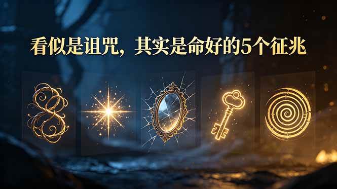 （19089期）付费文章：看似是诅咒，其实是命好的5个征兆-小栈博客测试网