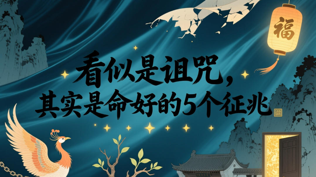 付费文章：看似是诅咒，其实是命好的5个征兆-怪兽网创俱乐部