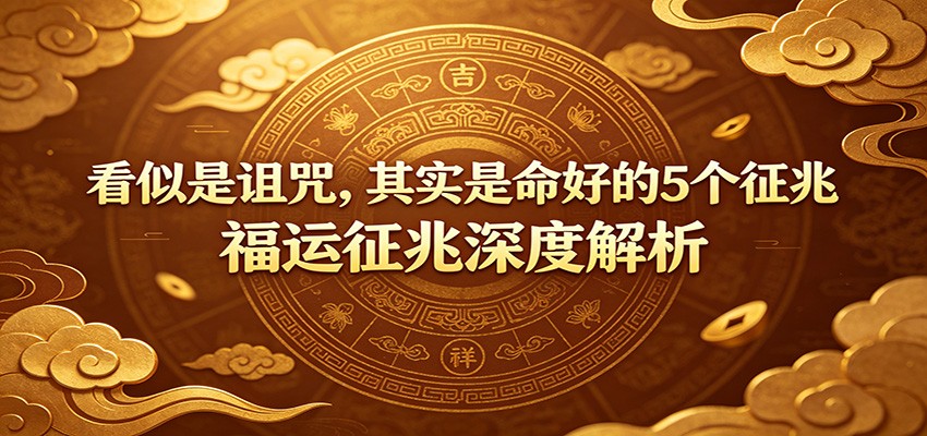 付费文章：《看似是诅咒，其实是命好的5个征兆》福运征兆深度解析-邪修侠 - 演示