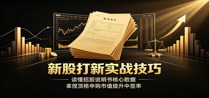 新股打新实战技巧：读懂招股说明书核心数据，拿捏顶格申购市值提升中签率-小白项目网