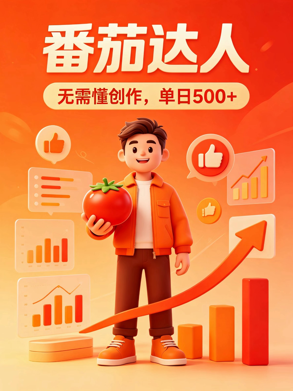 番茄小说达人全自动变现,普通人轻松日入500+-小白项目网