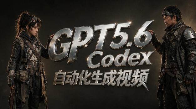 (19393期)GPT5.6+Codex自动化视频生成:提示词设计×角色设定×封面海报×工作流思路,高效产出AI视频-小栈博客测试网