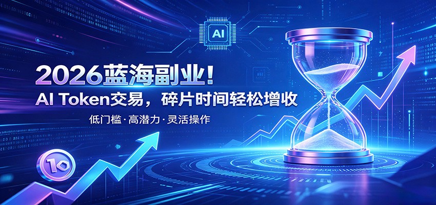 AI Token算力赛道！普通人可入局的数字副业，零门槛快速起步-情久项目网
