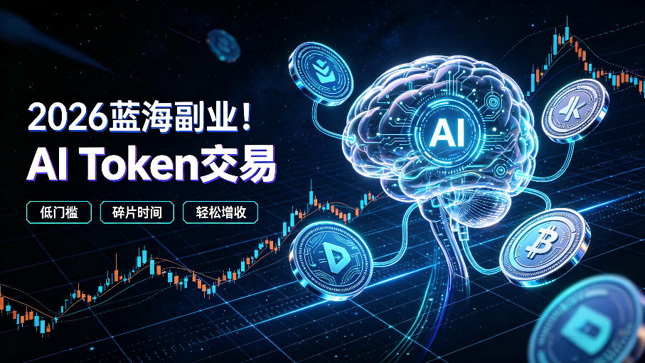 2026全新风口副业｜AI智能Token交易，空闲时间轻松 賺 收益，无需全天盯盘【揭秘】-邪修侠 - 演示